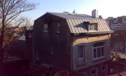 Rénovation d’une toiture en zinc à Bruxelles