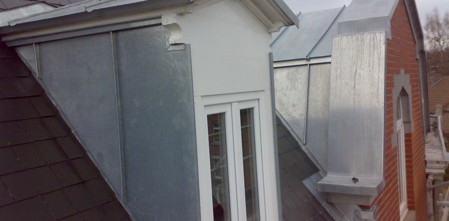 Toiture en ardoise, zinc et tuile à Fléron